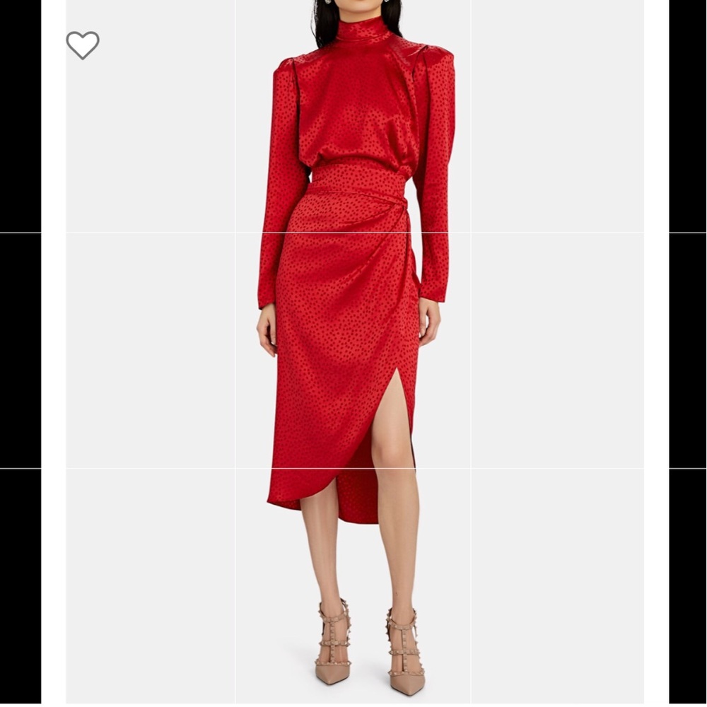 Torn by Ronny Kobo Red Kiara Dress
